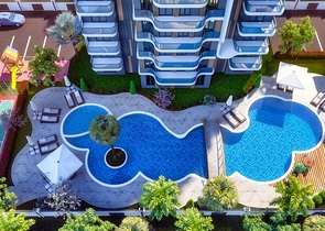 شقق 1 + 1، 2 + 1 في منطقة ألتنتاش - أنطاليا