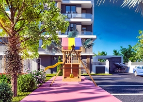 شقق 1 + 1، 2 + 1 في منطقة ألتنتاش - أنطاليا