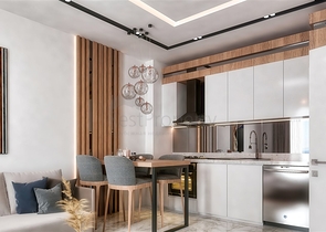 شقق 1 + 1، 2 + 1 في منطقة ألتنتاش - أنطاليا