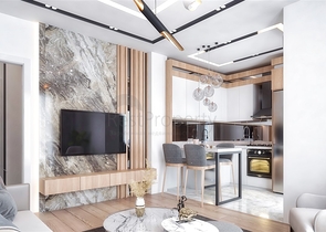 شقق 1 + 1، 2 + 1 في منطقة ألتنتاش - أنطاليا