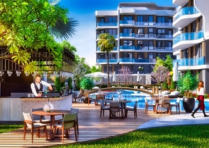 شقق 1 + 1، 2 + 1 في منطقة ألتنتاش - أنطاليا