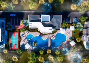 شقق 1 + 1، 2 + 1 في منطقة ألتنتاش - أنطاليا