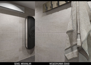 تخطيط شقق 3 + 1 ، 4 + 1 في منطقة أولوش - أنطاليا