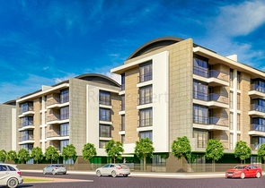 تخطيط شقق 3 + 1 ، 4 + 1 في منطقة أولوش - أنطاليا