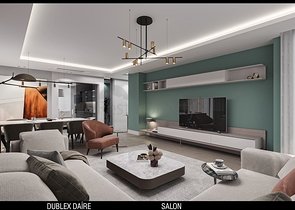 تخطيط شقق 3 + 1 ، 4 + 1 في منطقة أولوش - أنطاليا