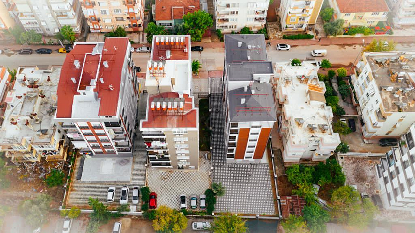 شقق 2 + 1 في وسط أنطاليا