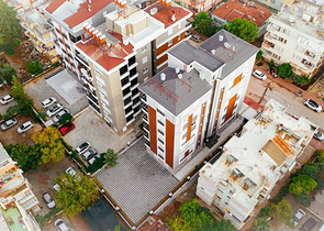 شقق 2 + 1 في وسط أنطاليا