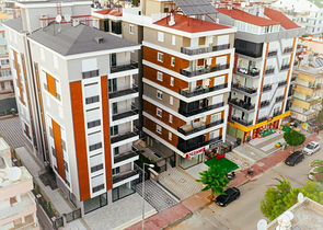 شقق 2 + 1 في وسط أنطاليا