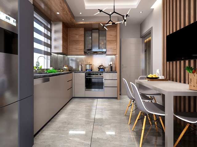 شقة 3 + 1 في وسط انطاليا