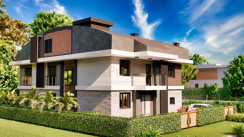 فيلا 9 + 1 في منطقة دوشيميتي - انطاليا