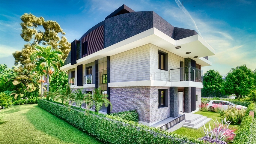 فيلا 9 + 1 في منطقة دوشيميتي - انطاليا