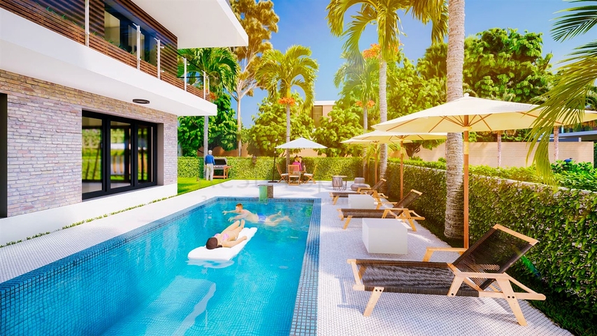 فيلا 9 + 1 في منطقة دوشيميتي - انطاليا