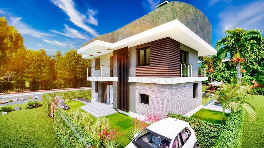 فيلا 9 + 1 في منطقة دوشيميتي - انطاليا