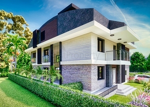 فيلا 9 + 1 في منطقة دوشيميتي - انطاليا