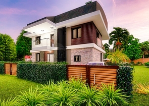 فيلا 9 + 1 في منطقة دوشيميتي - انطاليا