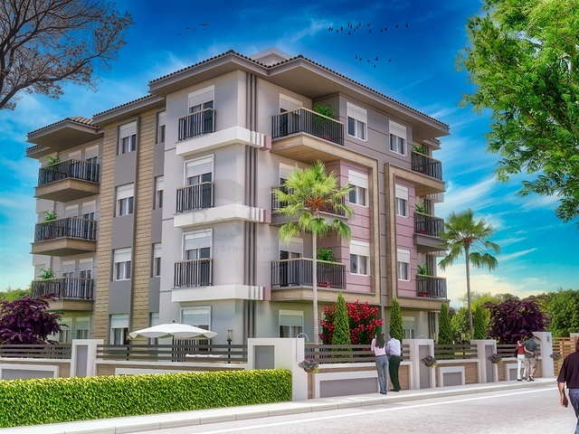 شقق 2 + 1 في منطقة كيبيز - أنطاليا