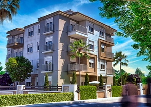 شقق 2 + 1 في منطقة كيبيز - أنطاليا