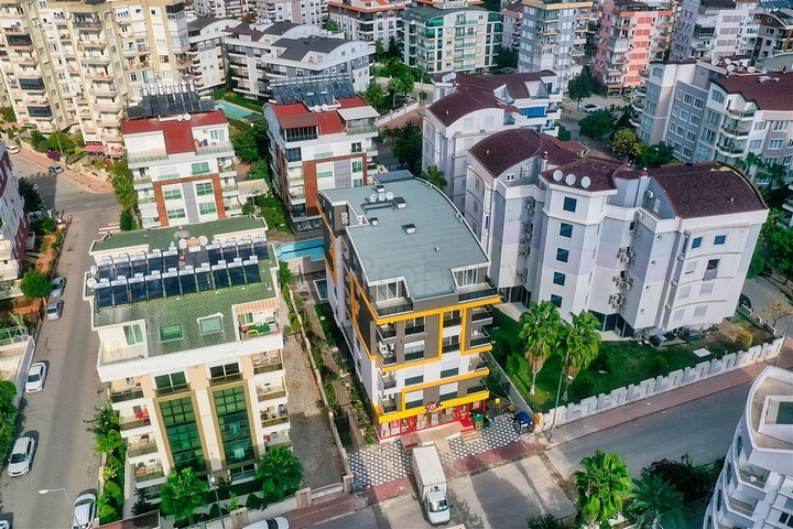  شقق 1 + 1، 2 + 1، 3 + 1 في منطقة كونيالتي - انطاليا