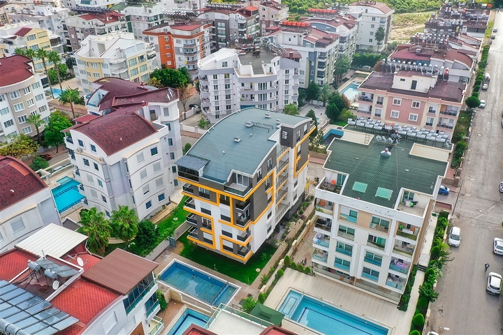  شقق 1 + 1، 2 + 1، 3 + 1 في منطقة كونيالتي - انطاليا