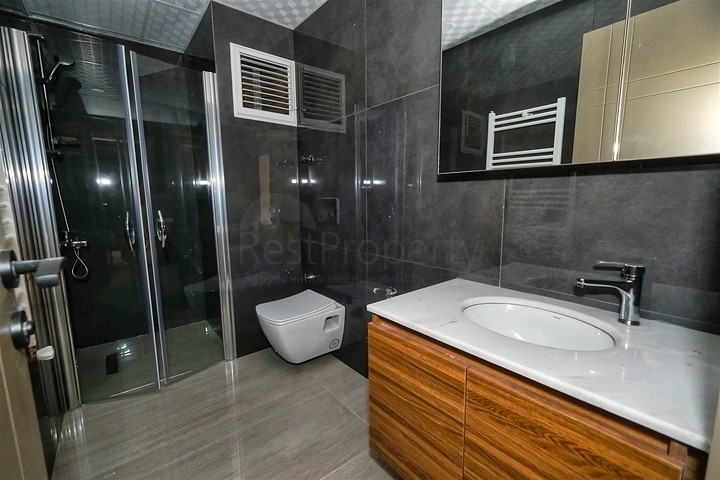  شقق 1 + 1، 2 + 1، 3 + 1 في منطقة كونيالتي - انطاليا