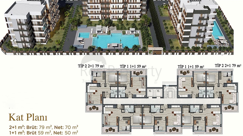 مشروع استثماري في منطقة ألتنتاش - أنطاليا