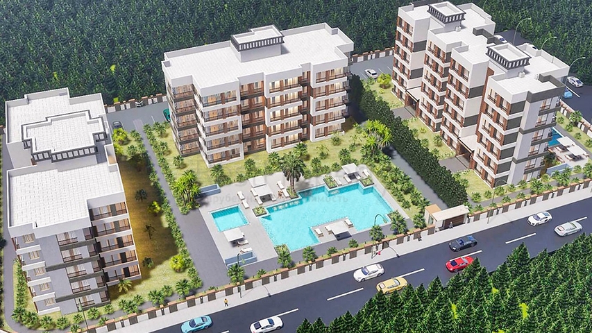 مشروع استثماري في منطقة ألتنتاش - أنطاليا