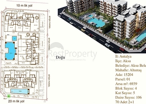مشروع استثماري في منطقة ألتنتاش - أنطاليا
