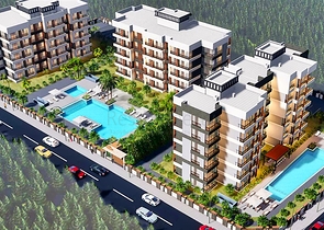 مشروع استثماري في منطقة ألتنتاش - أنطاليا