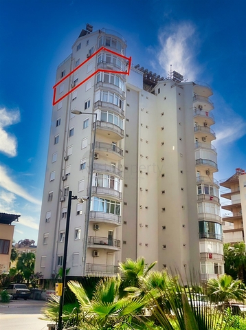 شقة 3 + 1 في Muratpasa - أنطاليا