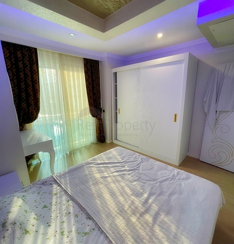 شقة 1 + 1 في منطقة ليمان - أنطاليا