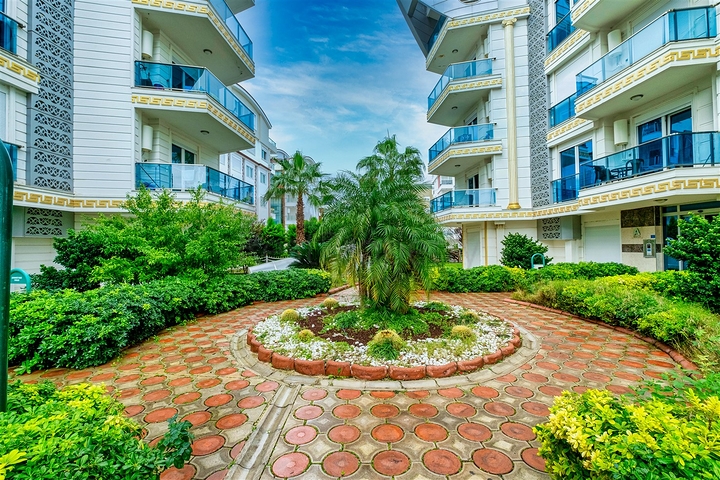 شقة 1 + 1 في منطقة ليمان - أنطاليا