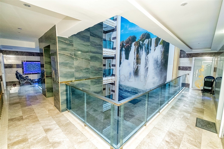 شقة 1 + 1 في منطقة ليمان - أنطاليا