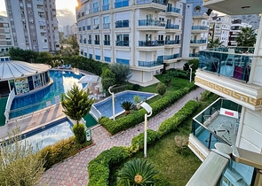 شقة 1 + 1 في منطقة ليمان - أنطاليا