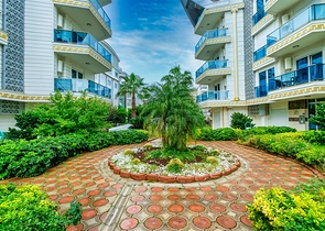 شقة 1 + 1 في منطقة ليمان - أنطاليا