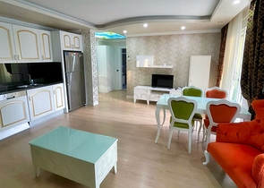 شقة 1 + 1 في منطقة ليمان - أنطاليا