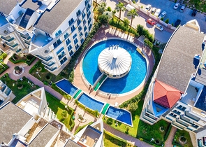 شقة 1 + 1 في منطقة ليمان - أنطاليا