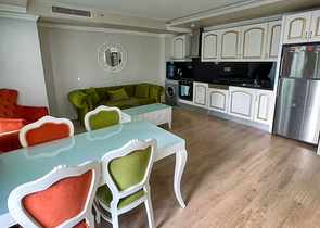 شقة 1 + 1 في منطقة ليمان - أنطاليا