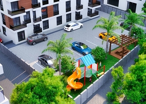 مشروع استثماري ، شقق 2 + 1 ، 3 + 1 ، 4 + 1 في وسط أنطاليا