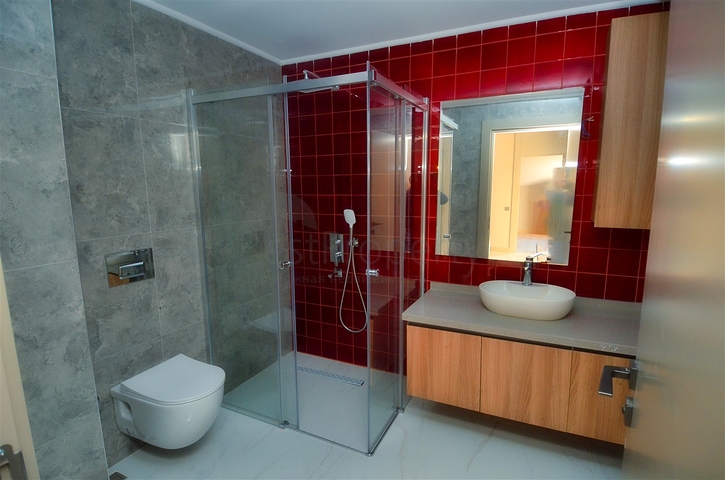 شقق 3 + 1 ، 4 + 1 مخطط لها في كونيالتي - أنطاليا