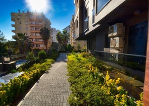 شقق 3 + 1 ، 4 + 1 مخطط لها في كونيالتي - أنطاليا