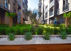 شقق 3 + 1 ، 4 + 1 مخطط لها في كونيالتي - أنطاليا