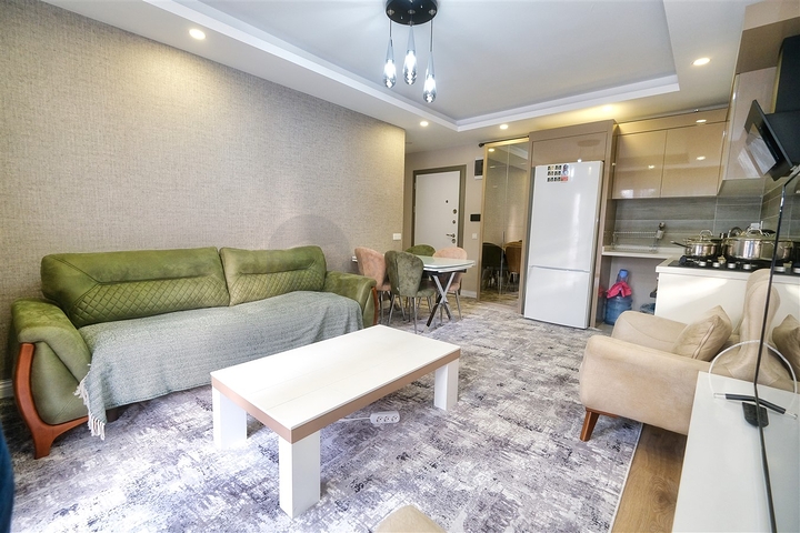 شقة 1 + 1 في منطقة ليمان- أنطاليا