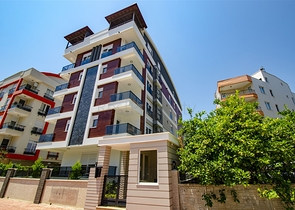 شقة 1 + 1 في منطقة ليمان- أنطاليا