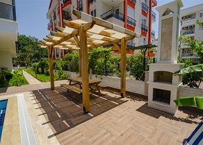 شقة 1 + 1 في منطقة ليمان- أنطاليا