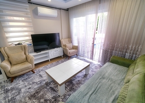 شقة 1 + 1 في منطقة ليمان- أنطاليا