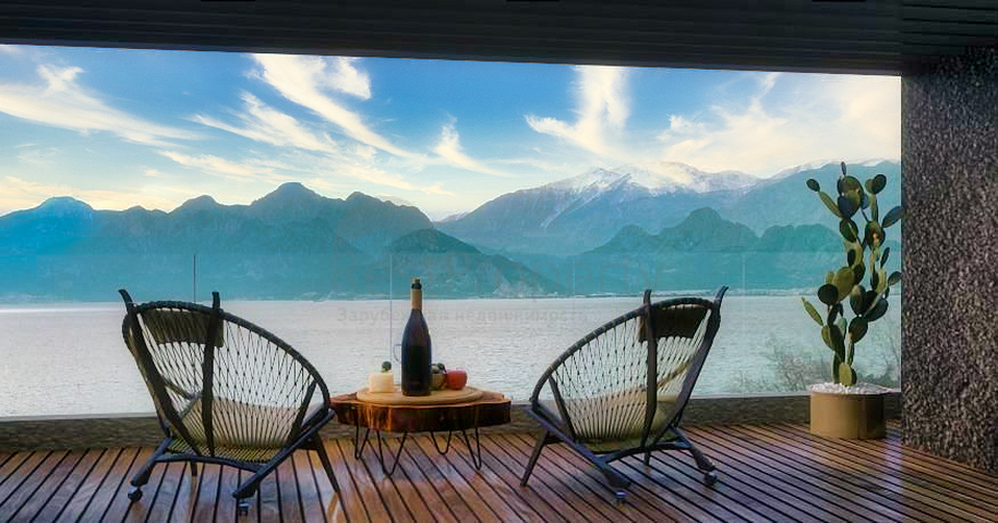 شقة 4 + 1 في حي يشيلباهشة - أنطاليا