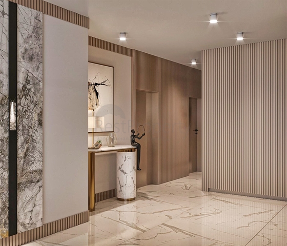 شقة 4 + 1 في حي يشيلباهشة - أنطاليا