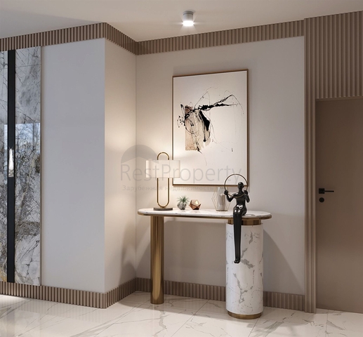 شقة 4 + 1 في حي يشيلباهشة - أنطاليا