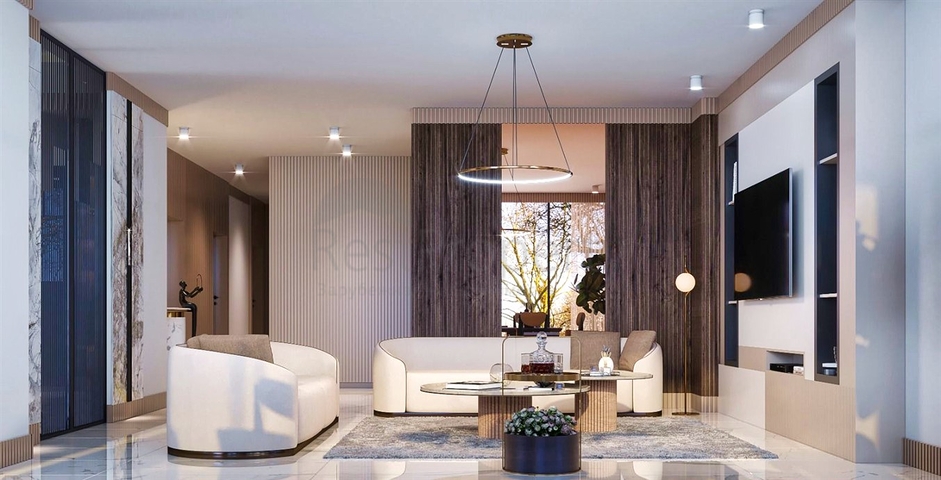 شقة 4 + 1 في حي يشيلباهشة - أنطاليا