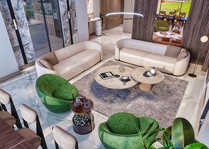 شقة 4 + 1 في حي يشيلباهشة - أنطاليا